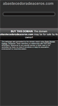 Mobile Screenshot of abastecedoradeaceros.com